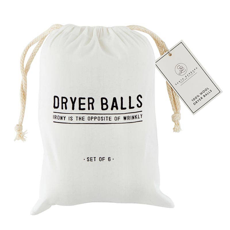 Wool Dryer Balls - Set of 6 - Free Living Co