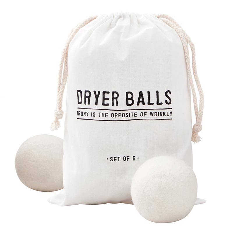 Wool Dryer Balls - Set of 6 - Free Living Co