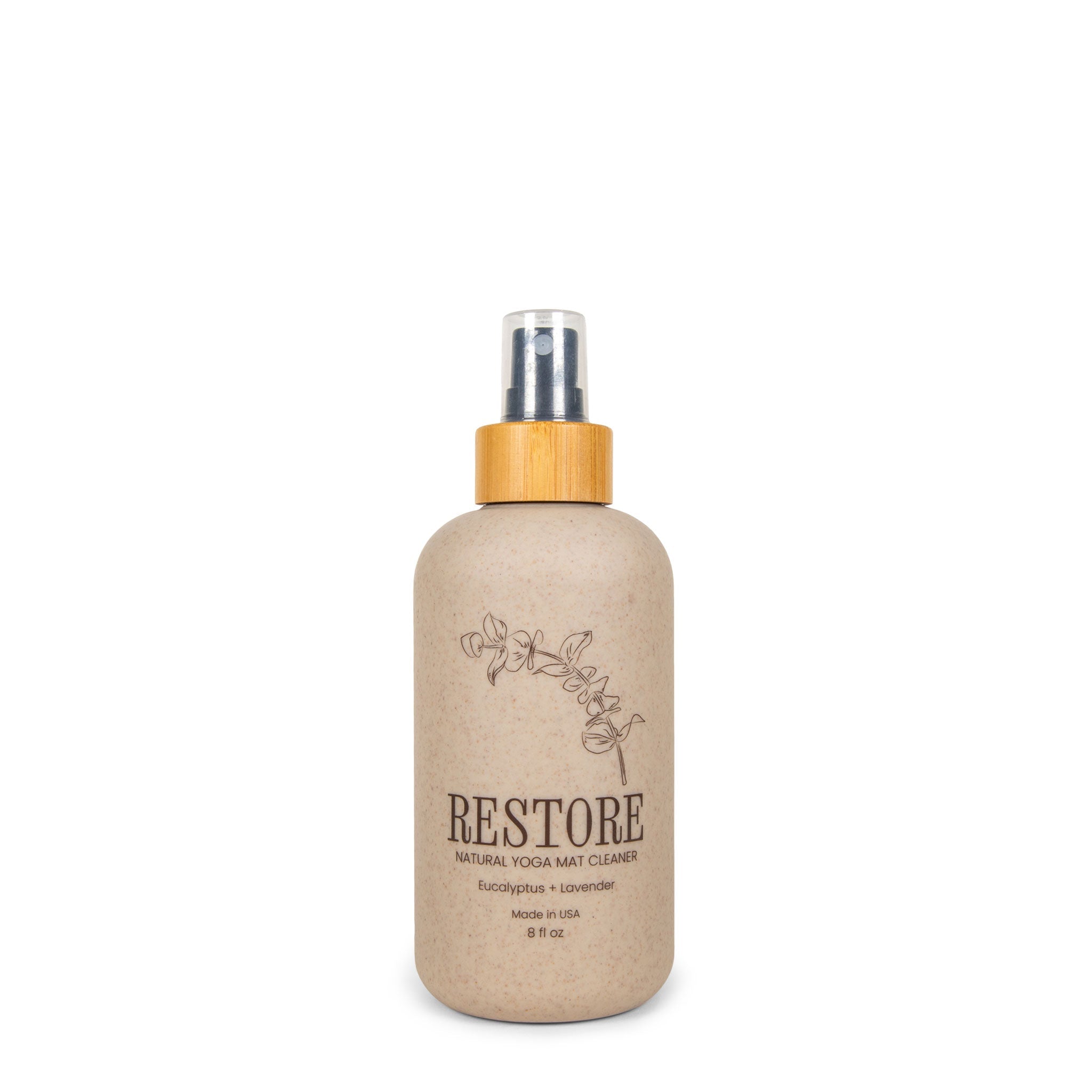 Yoga Mat Cleaner 8oz. - Free Living Co