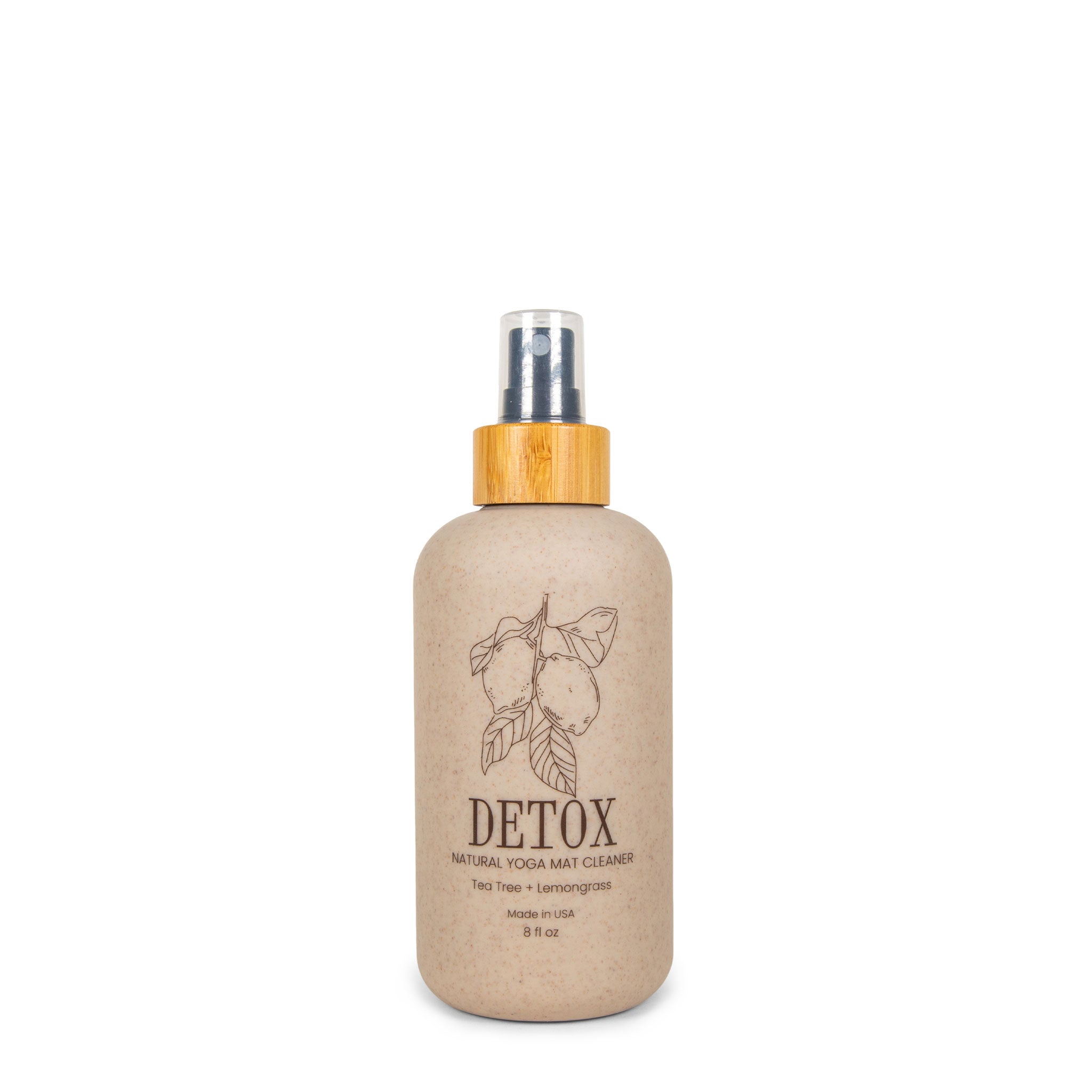Yoga Mat Cleaner 8oz. - Free Living Co