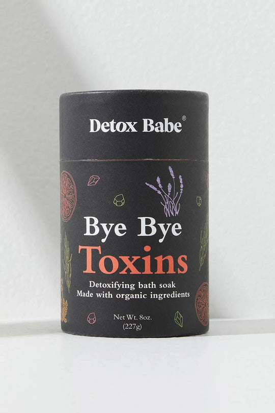 Bye Bye Toxins - Organic Detox Bath Salt Soak - Free Living Co