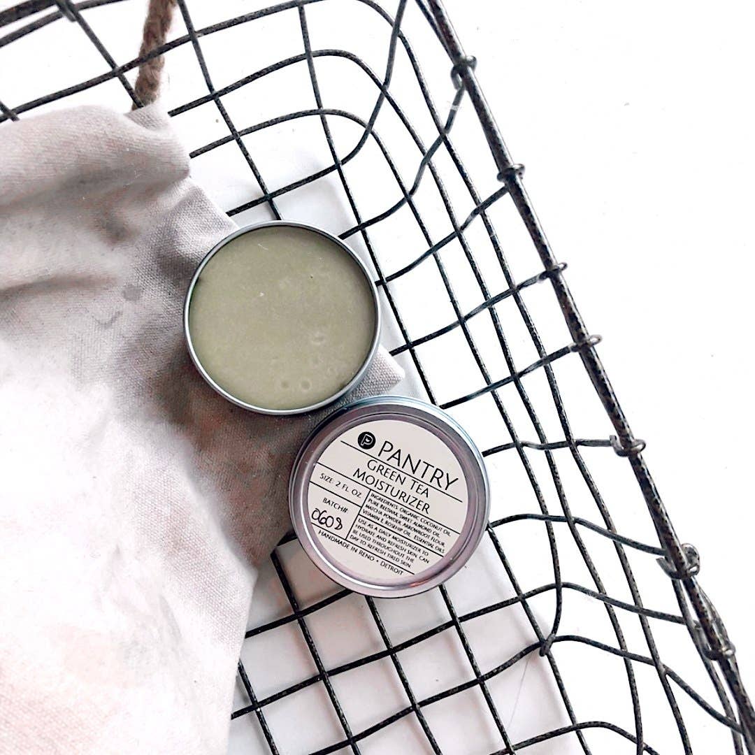 Green Tea Facial Moisturizer - Matcha + Rosehip Balm - Free Living Co