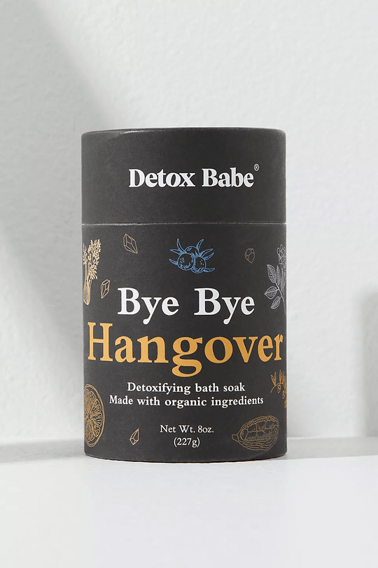 Bye Bye Hangover - Organic Detox Bath Salt Soak - Free Living Co