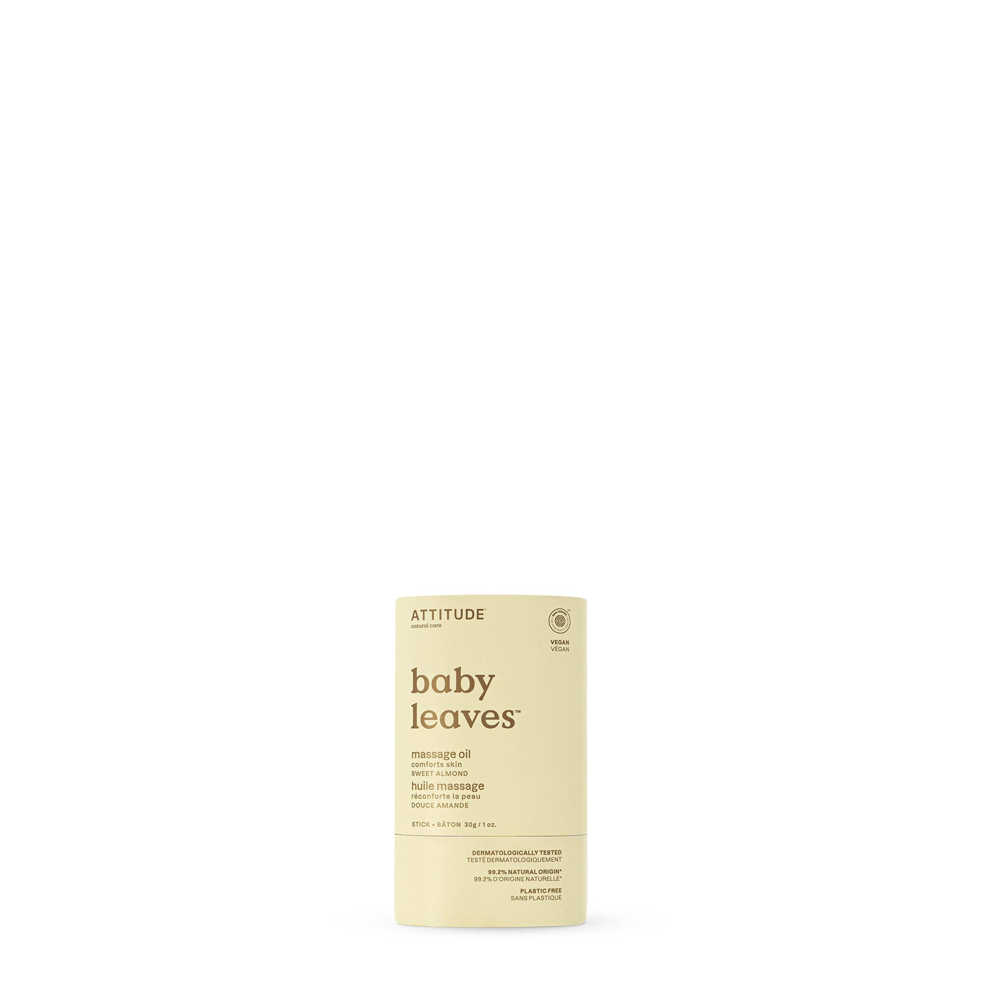 Baby Leaves Massage Oil Bar - Free Living Co