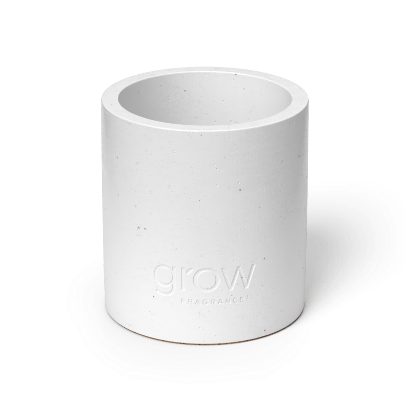 White Candle Holder - Free Living Co