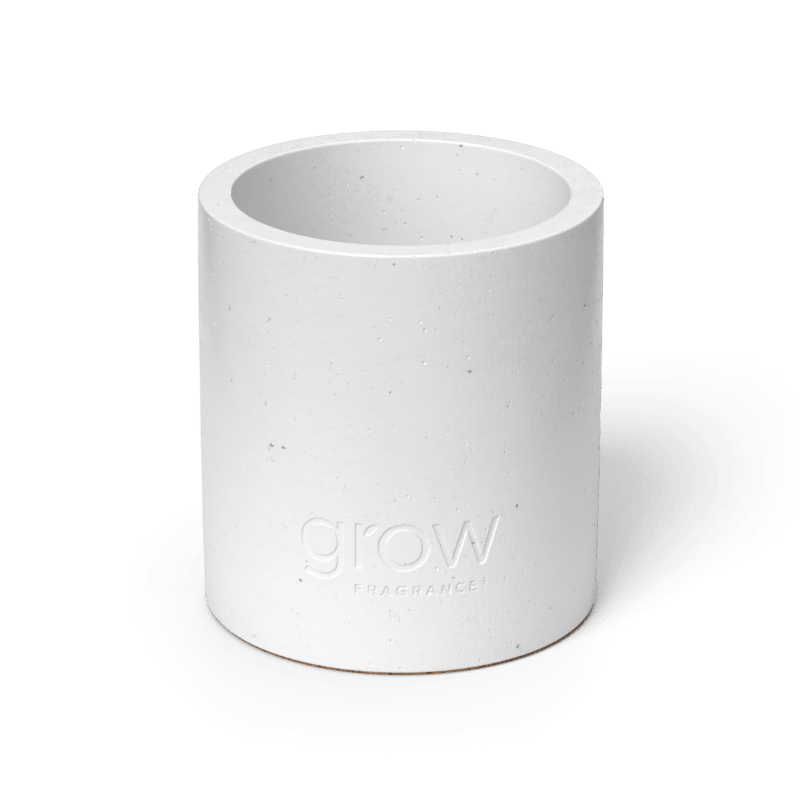 White Candle Holder - Free Living Co